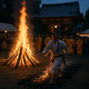 常楽寺の火祭り
