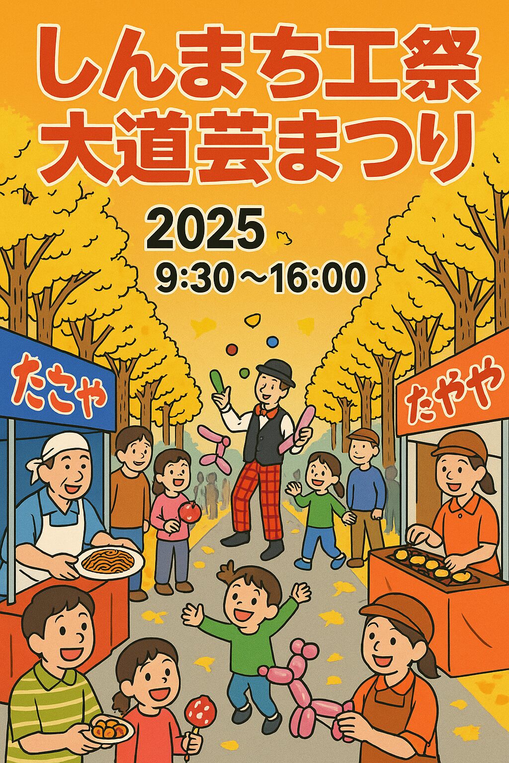 しんまち商工祭&大道芸まつり