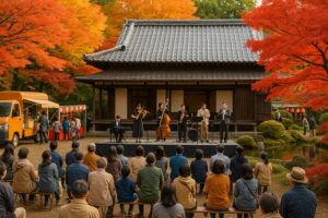高崎市・旧下田邸紅葉まつり