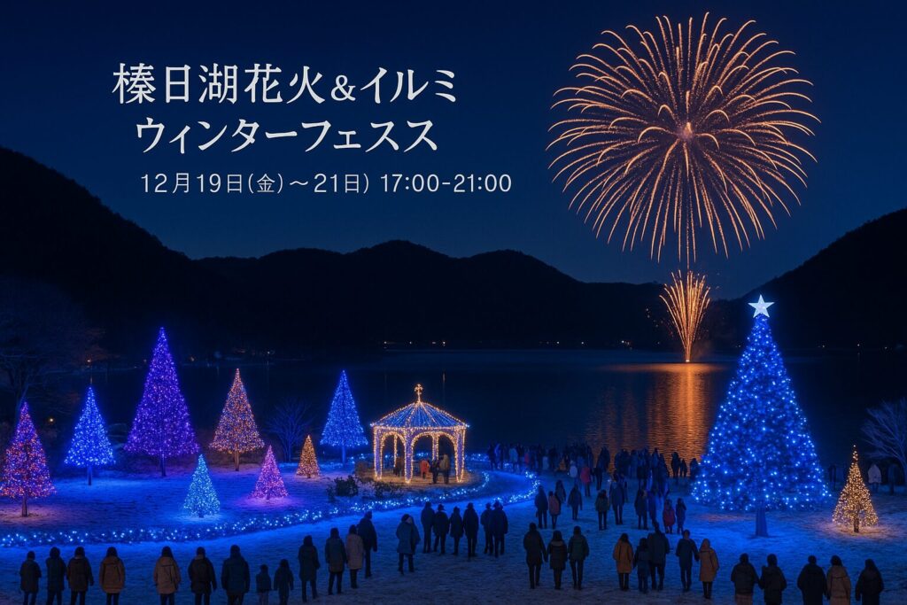 榛名湖花火＆イルミウィンターフェス