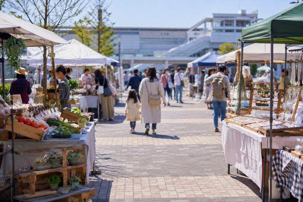 現在の画像: 伊勢崎市・いせさき楽市