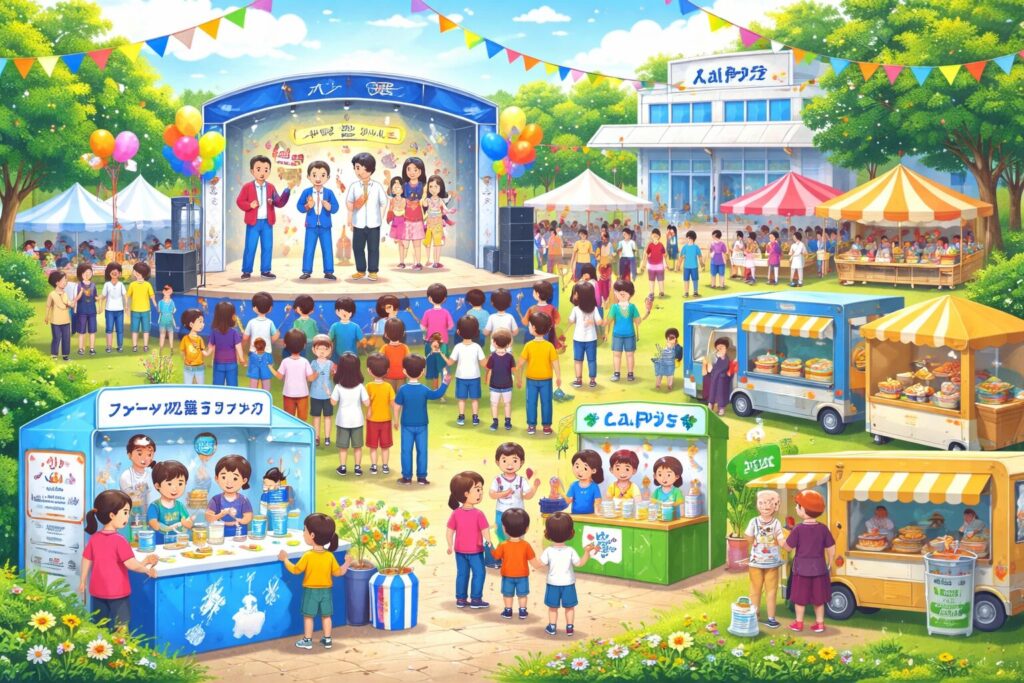 現在の画像: アサヒ飲料 工場フェスタin館林