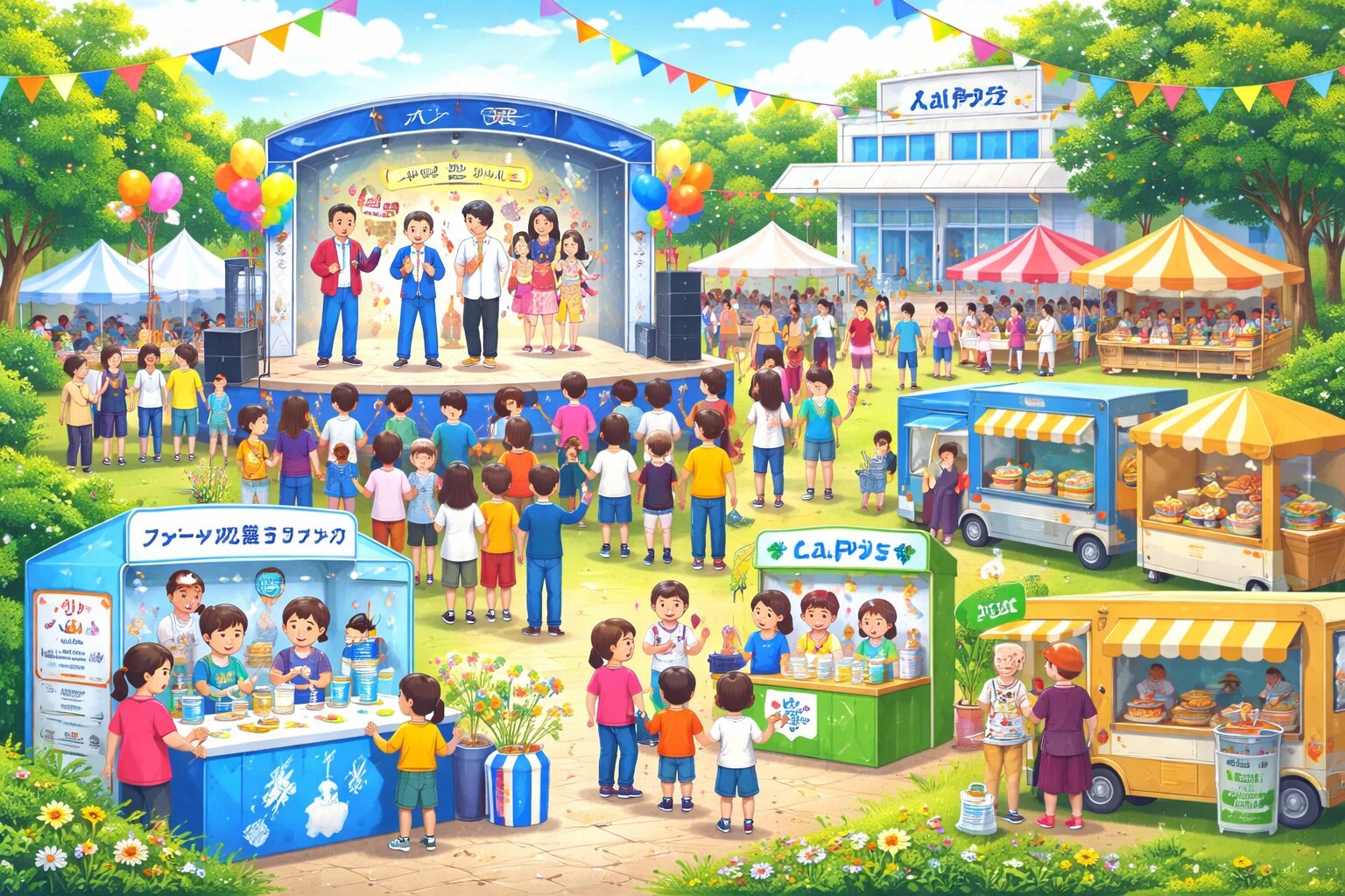 アサヒ飲料 工場フェスタin館林