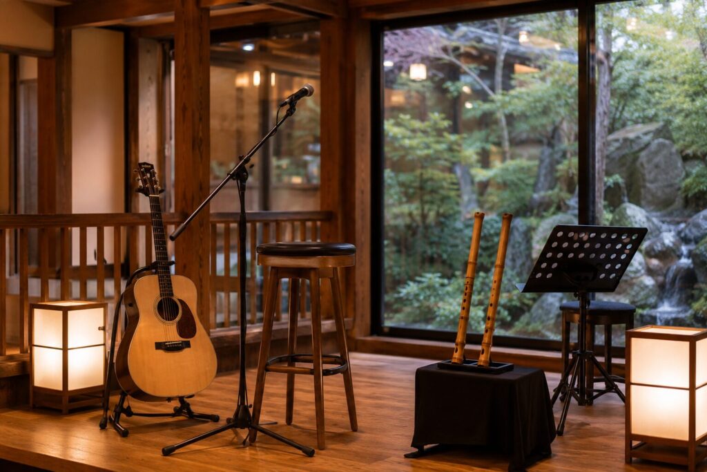 現在の画像: 峠の湯ライブイベント