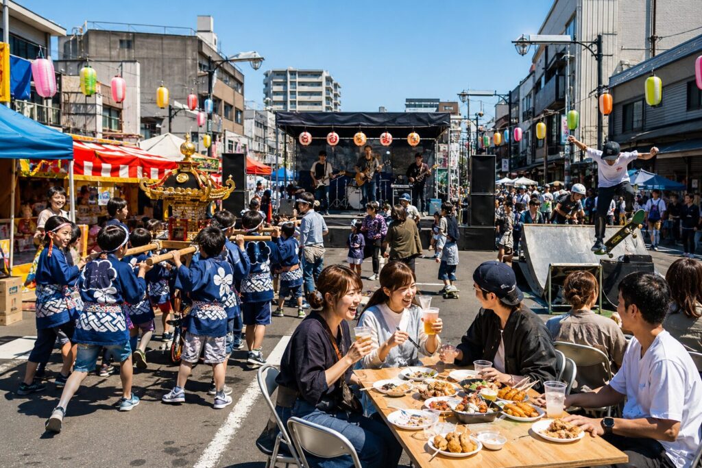 ヤナガワ村祭り