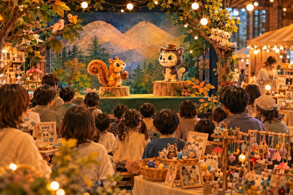 前橋市・人形劇どんぐりと山猫