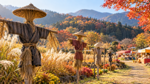 太田市・やぶ塚かかし祭り